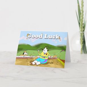 Long Jump, Good Luck Card