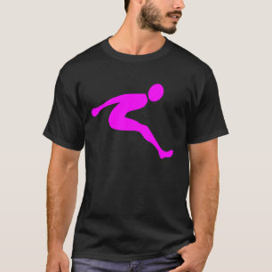 Long Jump - Magenta T-Shirt