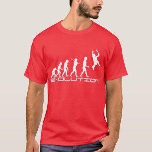 Long Jump Triple Jump Sport Evolution Art T-Shirt