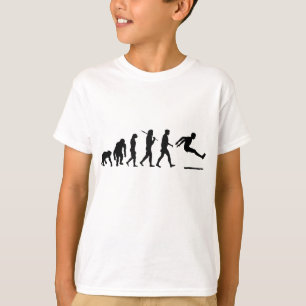 Long Jumper long jumping evolution kids athletic T-Shirt