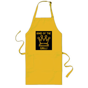 Long King of the Grill Apron