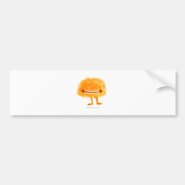 Long legged Critter Bumper Sticker (Front)