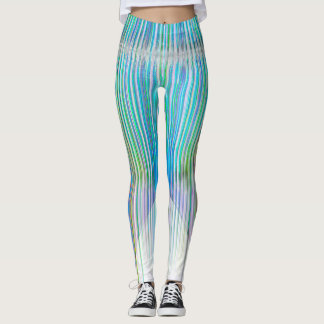 Long Legs abstract art leggings
