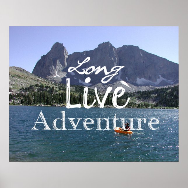 Long Live Adventure Poster (Front)