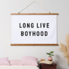 Long Live Boyhood Boy's Room Playroom Nursery Wall