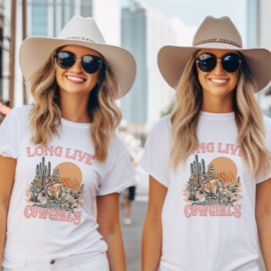 Long Live Cowgirl Bachelorette Bridal Party T-Shirt