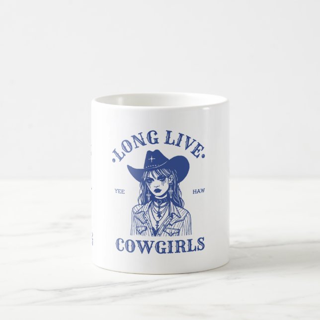 Long Live Cowgirl Mug – Western Rodeo Aesthetic (Center)