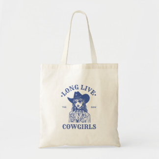 Long Live Cowgirl Tote Bag – Western Rodeo Aesthet