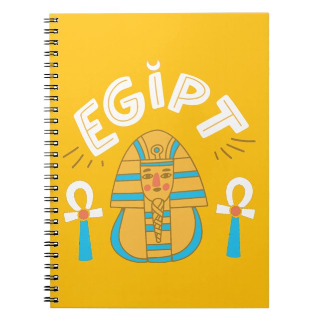 Long Live Egypt 🇪🇬  Notebook (Front)
