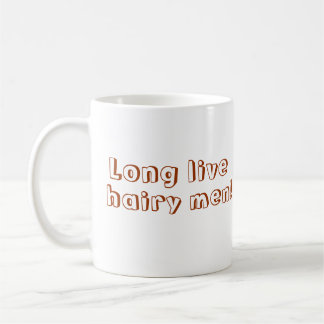 Long Live Hairy Men Customisable Mug Template