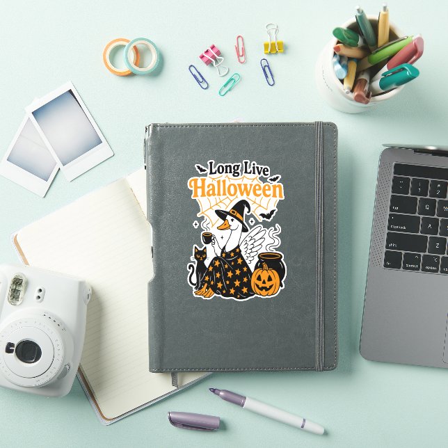 Long Live Halloween Goose Witch (iPad Cover)