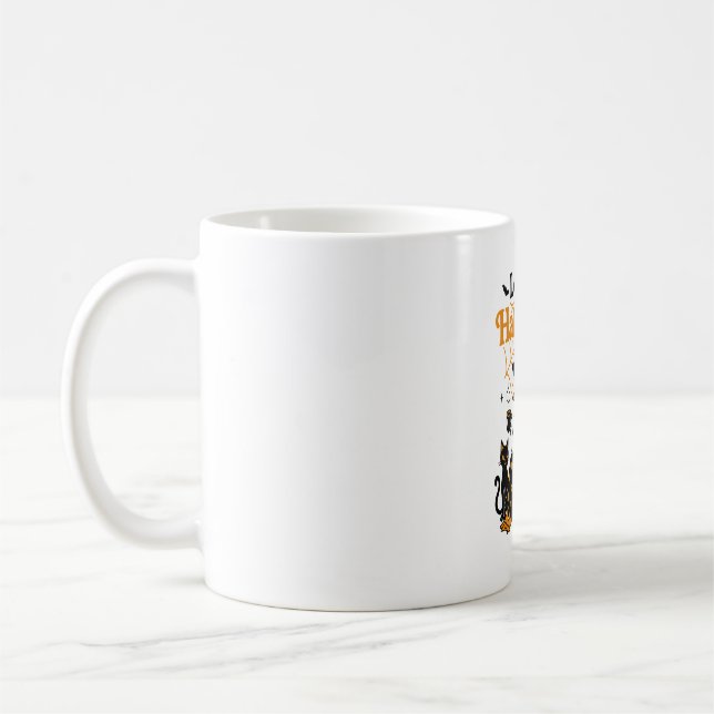 Long Live Halloween Goose Witch Coffee Mug (Left)