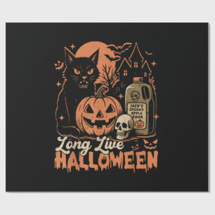 Long Live Halloween Wrapping Paper