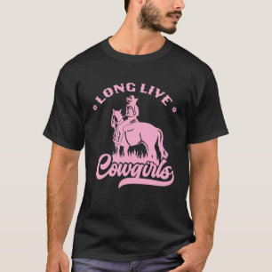 Long Live Howdy Rodeo Vintage Western Country Cowg T-Shirt