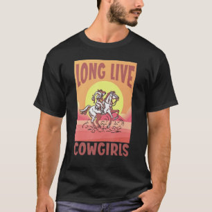Long Live Howdy Rodeo Western Country Southern Cow T-Shirt