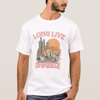 Long Live Howdy Rodeo Western Country Southern Cow T-Shirt