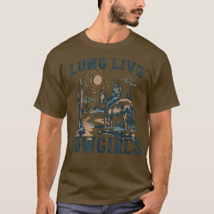 Long Live Howdy Rodeo Western Country Southern Cow T-Shirt