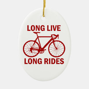 Long Live Long Rides Ceramic Tree Decoration