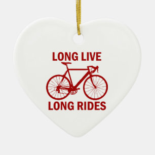 Long Live Long Rides Ceramic Tree Decoration