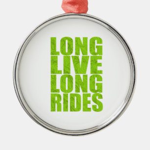 Long Live Long Rides (Topo) Metal Tree Decoration