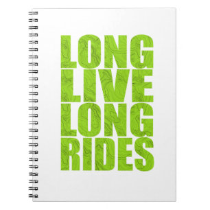 Long Live Long Rides (Topo) Notebook