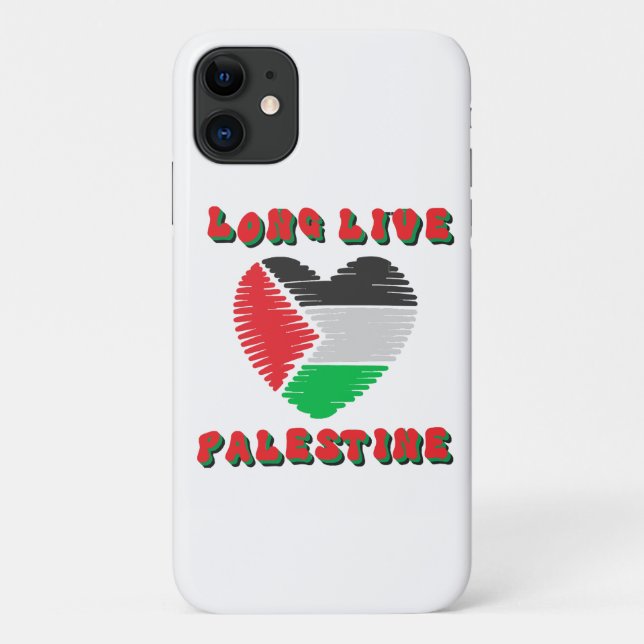 Long Live Palestine Case-Mate iPhone Case (Back)