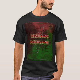 Long Live Palestine Men's Distressed T-shirt