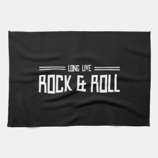 Long Live Rock & Roll Tea Towel