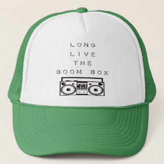Long Live The Boom Box-Hat Trucker Hat