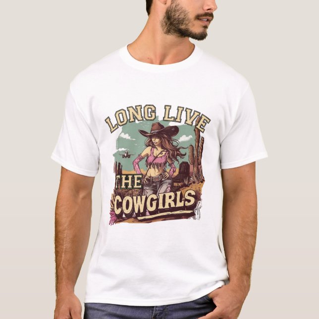 Long live the cowgirl T-Shirt (Front)
