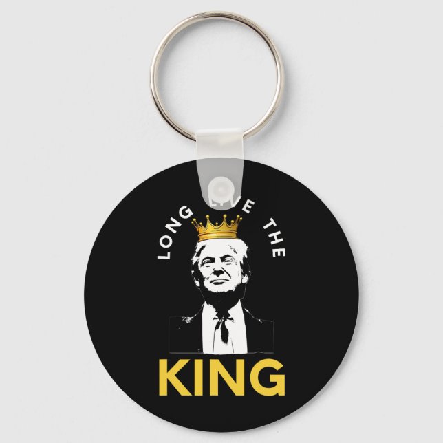 Long Live The King - Crown  Key Ring (Front)