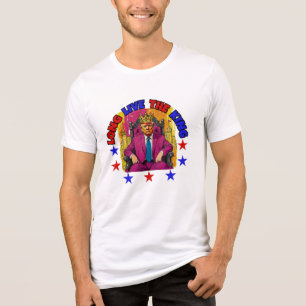 LONG LIVE THE KING: DONALD TRUMP Tri-Blend SHIRT
