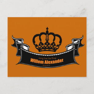 Long live the King Postcard