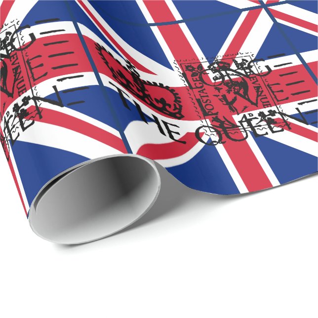 Long Live The Queen Wrapping Paper (Roll Corner)