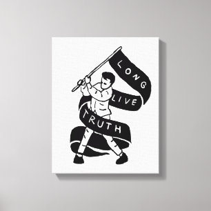 Long Live Truth Canvas Print