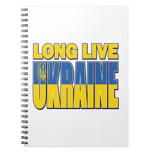 LONG-LIVE-UKRAINE NOTEBOOK (Front)