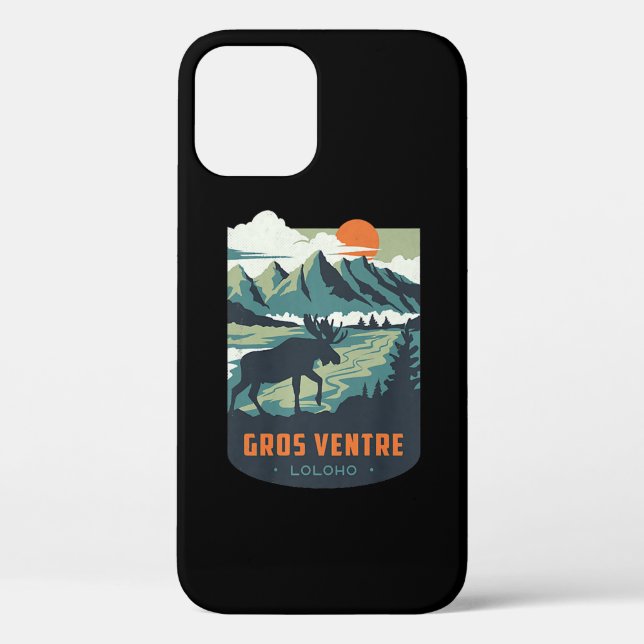 Long Long Honeymoon LOLOHO Gros Ventre Wilderness Case-Mate iPhone Case (Back)