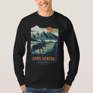 Long Long Honeymoon LOLOHO Gros Ventre Wilderness T-Shirt