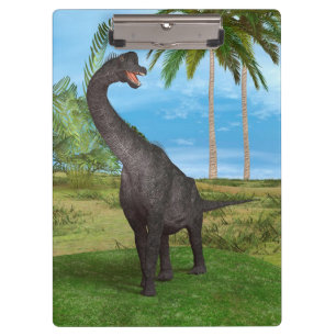 Long Neck Dinosaur Jungle Adventure Clipboard