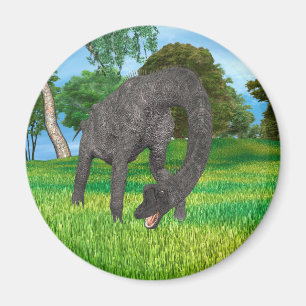 Long Neck Dinosaur Jungle Adventure Magnet