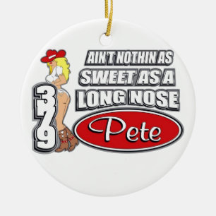 Long Nose Pete Ceramic Tree Decoration