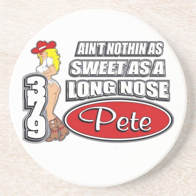 Long Nose Pete Coaster (Front)