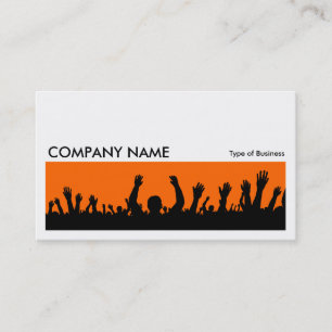 Long Picture 0105 - Concert Crowd Business Card