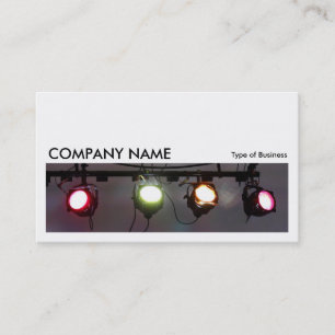 Long Picture 0185 - Theatre Spot Lights Business Card