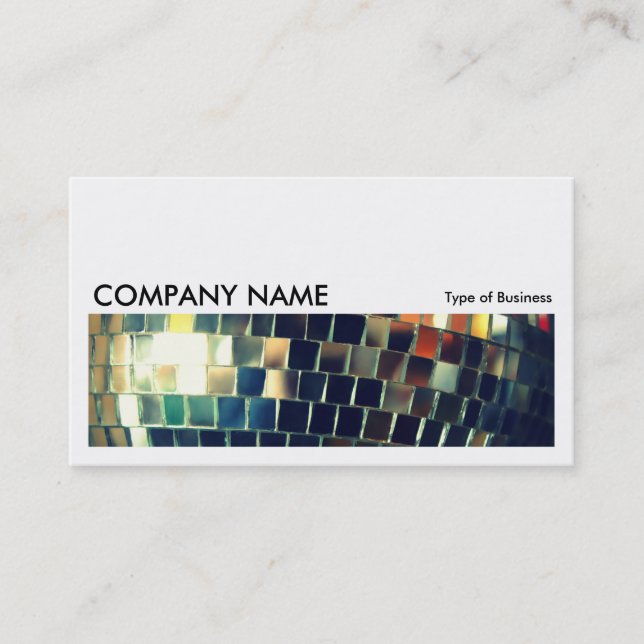 Long Picture 0189 - Mirror Ball Business Card (Front)