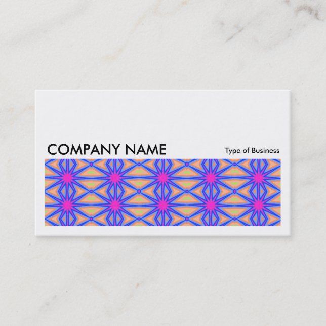 Long Picture 020 - Pattern Business Card (Front)