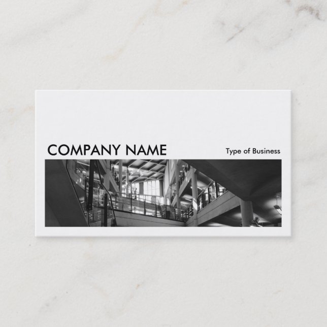 Long Picture 0215 - Modern Interior Business Card (Front)