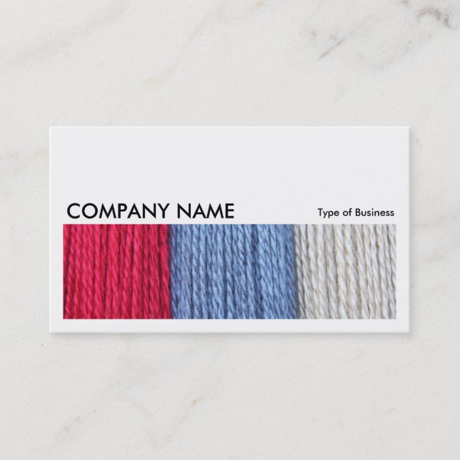 Long Picture 0236 - Darning Thread Business Card (Front)