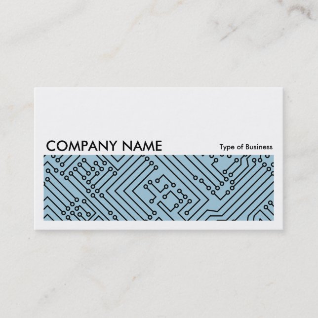 Long Picture 0242 - Circuitry - 9dc6d8 Business Card (Front)