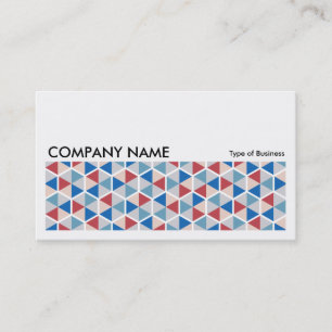 Long Picture 0255 - Hexagon Pattern 05 Business Card
